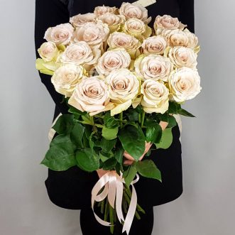 21 белая роза